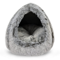 Preview: Katzenbett - Katzenhöhle - 33x26 cm - Farbe grau